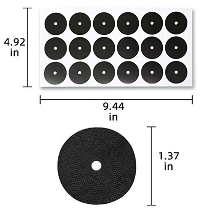 Scott Edward Pool Table Marker Dots, Billiard Point Sticker, Snooker Spot, Billiard Accessories 1/2/3 Sheets - color: 3 Sheet Large