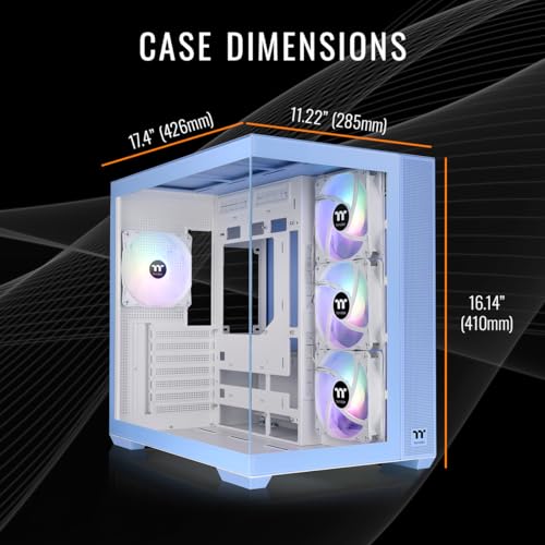 Thermaltake LCGS View i1470TH-380 Gaming Desktop (Intel® Core™ i9-14900KF, ToughRam 32GB DDR5 6400MT/s RGB Memory, NVIDIA® GeForce RTX™ 5070 Ti, 2TB NVMe M.2, WiFi, Windows 11) V38H-Z790-57T-LCS - size: 14900KF, style: 5070Ti