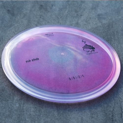 Yikun Disc Golf| Pro Worlds 2025 Limited Edition | | Fairway-Distance Hybrid Disc | Max 100m+ Flights for All Skill Levels | Late-Turn Glide & Reliable Fade | PDGA Approved 170-176g - color: Crystal Scent Pink