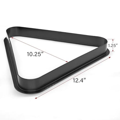 Plastic Pool Ball Rack Billiard Ball Triangle Rack, Pool Table Ball Holder Positioning Rack,2-1/4" Pool Ball Rack