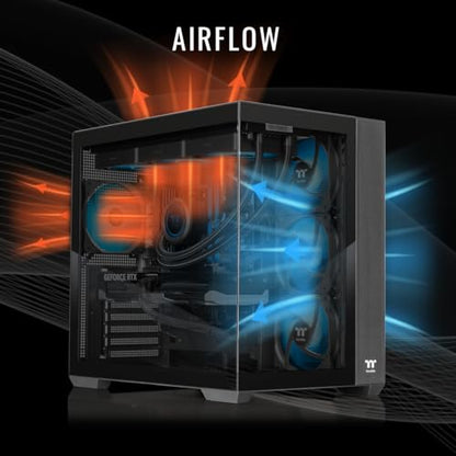 Thermaltake LCGS View u2880-380 Gaming Desktop (Intel® Core™ Ultra 9 285K, ToughRam 32GB DDR5 6400MT/s RGB Memory, NVIDIA® GeForce RTX™ 5080, 2TB NVMe M.2, WiFi, Windows 11) V38B-Z890-580-LCS - size: 285K, style: 5080