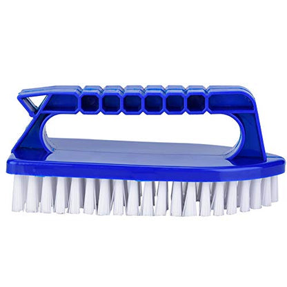 Pool Supply Hand-Held Pool Brush, Pool Step Corner Brush, Cleaning Tools with Fine Bristles Best for Swimming Pools, Spas & Hot Tubs