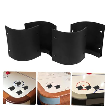 4pcs Game Table Edge Cover Ice Hockey Equipment for Game Tables Plastic Replacement Part