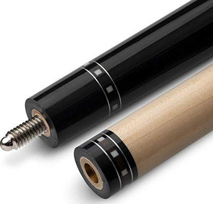 Viper by GLD Products Clutch 58" 2-Piece Pool Cue - color: Lights Out, size: 18 Ounce