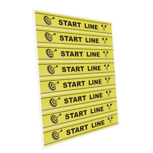 VANZACK Throw Line Maker Line Floor Stickers Board Toe Line Marker Players Darts Game Accessories