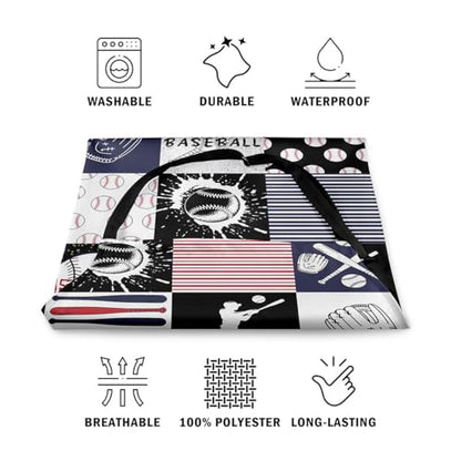 Castle Fairy Boy Soccer Kitchen Apron - color: Baseball Plaid