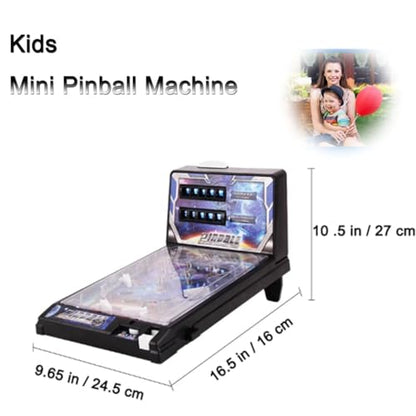 Tabletop Electronic Pinball Game, Desktop Ball Shooting Toy, Kids Mini Pinball Game Machine, Arcade Pinball Machine