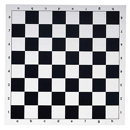 WE Games Chess Sets for Adults, Chess Board is 17 in., Chess Pieces with 3.08 inch King Travel Chess Set, Board Games Storage in Convenient Portable Carry Tube, Games for Adults (Pack of 4) - size: 17 x 17 inches (Pack of 4)