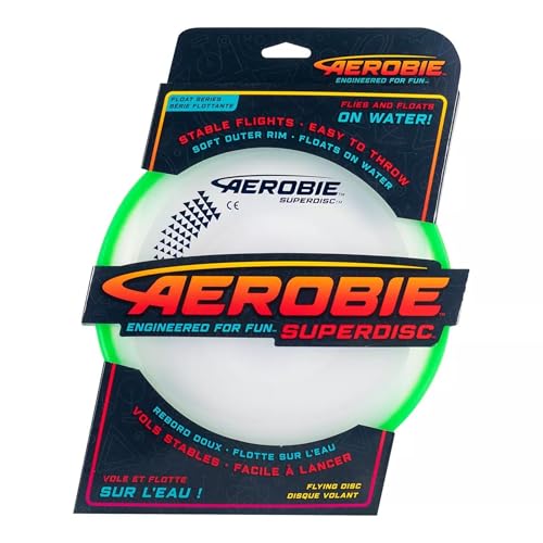 Aerobie Superdisc Outdoor Flying Disc - Green