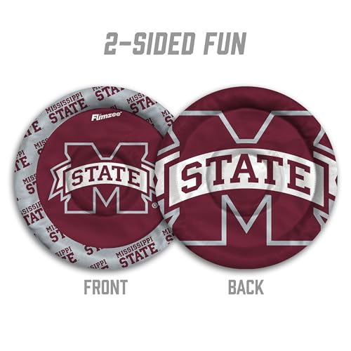 YouTheFan NCAA Mississippi State Bulldogs Flimzee Bean-Bag Flying Disc - style: Mississippi State Bulldogs