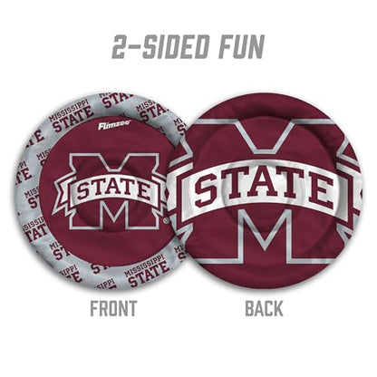 YouTheFan NCAA Mississippi State Bulldogs Flimzee Bean-Bag Flying Disc - style: Mississippi State Bulldogs