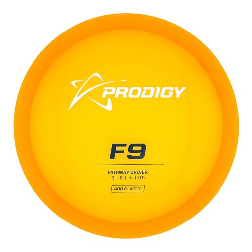 Prodigy Disc 400 F9 Disc Golf Disc - Understable Fairway Driver Disc Golf Disc for Beginners, Extremely Durable Golf Disc Golf Driver, 170-176g, Colors May Vary