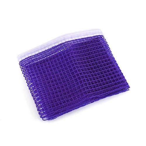 1.72m Portable Nylon Table Tennis Net Replacement with Clamps for Indoor Outdoor Use Official Size Durable Pingpong Net for Casual and Competitive Play