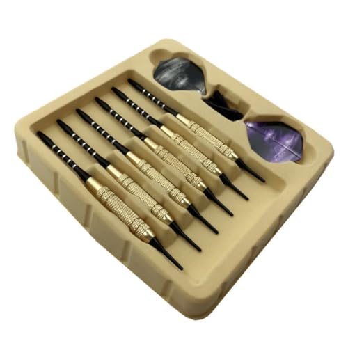 BESPORTBLE Soft Tip Darts Safe Darts for Electronic Dartboard Durable Material for Adults Enhances Focus and Accuracy Play