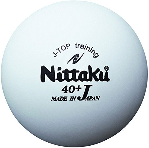 Nittaku Table Tennis Ball, Practice, Japanese Top, Training Tennis - style: 50 Dozen (600 Pack)