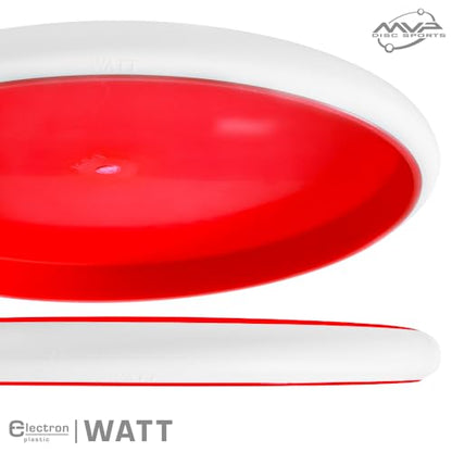 MVP Disc Sports Electron Watt Disc Golf Putter (Choose Your Firmness/Colors May Vary) - size: 165-170g, style: Medium