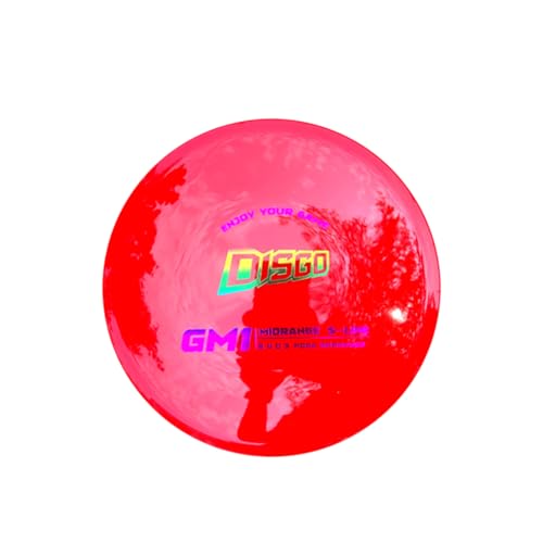DISGO-GM1 Mid-Range Golf Disc - PDGA Approved Stable Flyer for Accuracy - Driver for Disc Golf Beginners & Players (Colors Vary) - color: Red