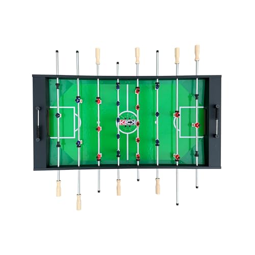 KICK Drias 48" Foosball Table – Compact Indoor Game Table - color: Black