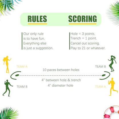 RoundFunny Outdoor Beach Toss Accessories Set and Must Haves 12 Beach Balls 2 Plastic Sand Shovels 4 Cup Sleeves 1 Mesh Bag for Family Adult Friends Summer