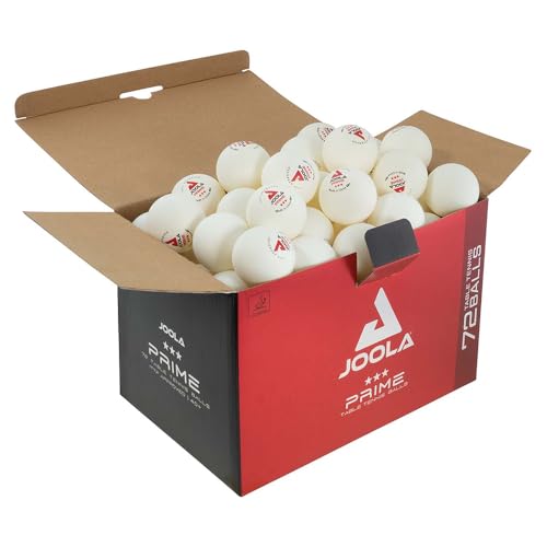 JOOLA Prime 3-Star ABS Balls - color: White, 72 Count, size: 40mm