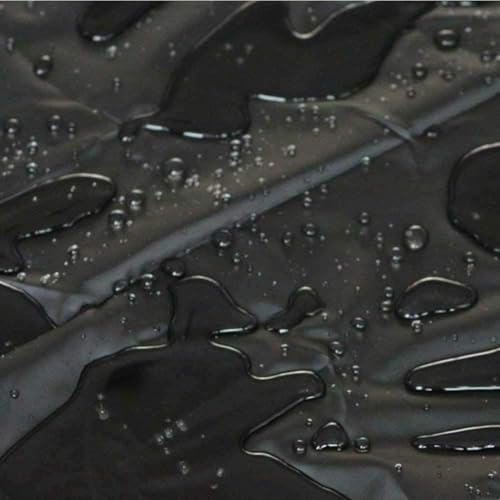 Heavy Duty Snooker Pool Table Dust Cover Anti-UV Tear Resistant Polyester Fabric Outdoor Furniture Cover Black (160 * 115 * 50cm)