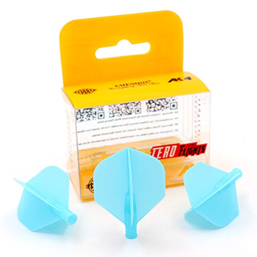 CUESOUL TERO AK4 Dart Flight Standard Shape/Shield Shape/Diamond Shape - color: Standard Shape-Solid Blue