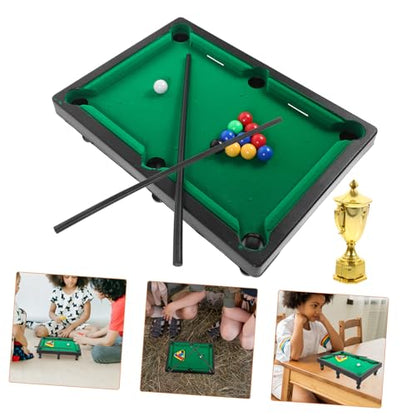 Pool Table and Girls Billiards Stick for Year Old Boys Portable Desktop Pool