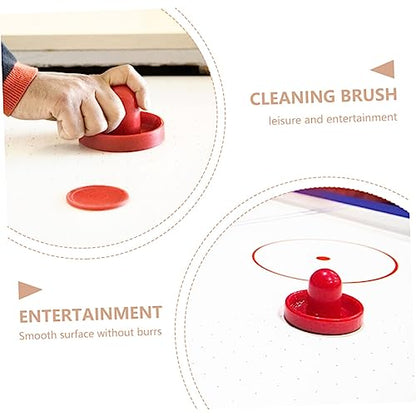 1set Air Hockey Pucks Ergonomic Paddles and Hockey Discs Indoor Game Accessory for Family Fun and Entertainment Includes and Paddles