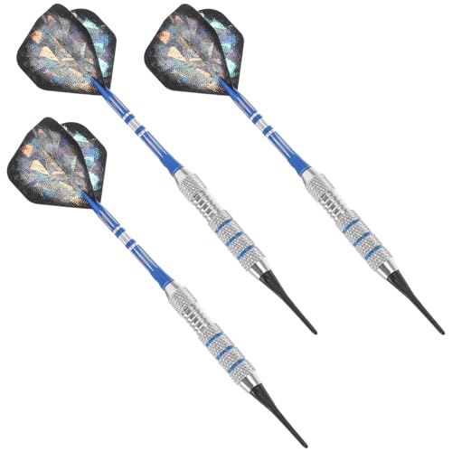 Abaodam Electronic Darts 18 Gram Soft Tip Professional Dart Set with Metal Tips and Carrying Case for Indoor and Outdoor Sports Play
