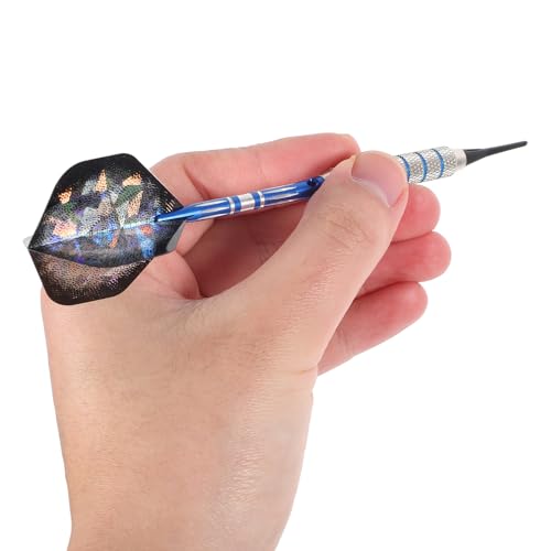 Abaodam Electronic Darts 18 Gram Soft Tip Professional Dart Set with Metal Tips and Carrying Case for Indoor and Outdoor Sports Play