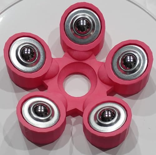 Bowling Ball Spinner - color: Pink
