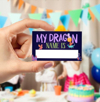 Dragon Birthday Party Decorations-Birthday Party Games,Dragon Theme Birthday Party Sign,Baby Shower Decorations,Birthday Party Game,Baby Shower Games,What's your Dragon Name - style: Dragon 2