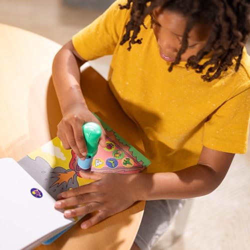 Melissa & Doug Sticker Wow!™ Dinosaur Bundle: 24-Page Activity Book, Refillable Sticker Stamper, Mini Pad, 500 Stickers, Arts and Crafts for Kids Ages 3+ - color: Dinosaur, size: Single