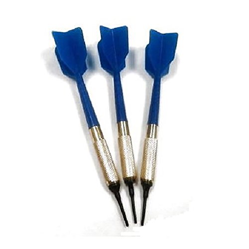 GLD Commercial Soft Tip Bar Darts-Blue - Set of 3