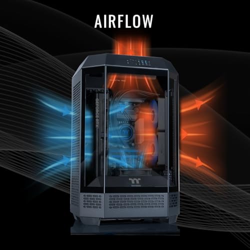 Thermaltake LCGS Reactor u2670T Gaming Desktop (Intel® Core™ Ultra 7 265KF, 32GB 6400MT/s DDR5 RGB Memory, NVIDIA GeForce® RTX 5070 Ti, 2TB NVMe M.2, WiFi, Windows 11) T3BK-B860-57T-LCS - size: 265KF, style: 5070Ti