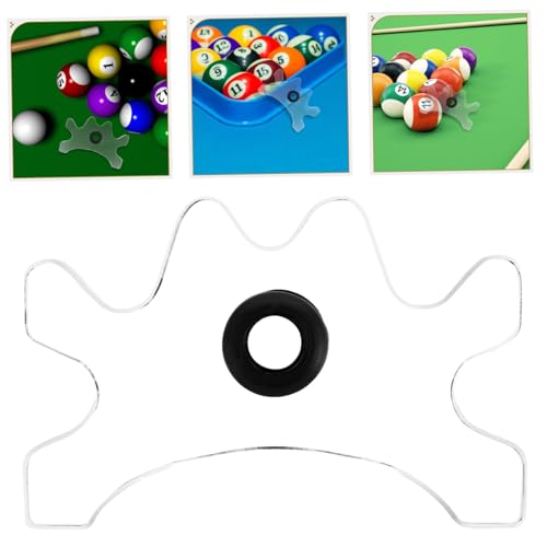 Yardwe Billiards Cue Holder Clip Snooker Chalk Holder for Cue Freestanding Rack