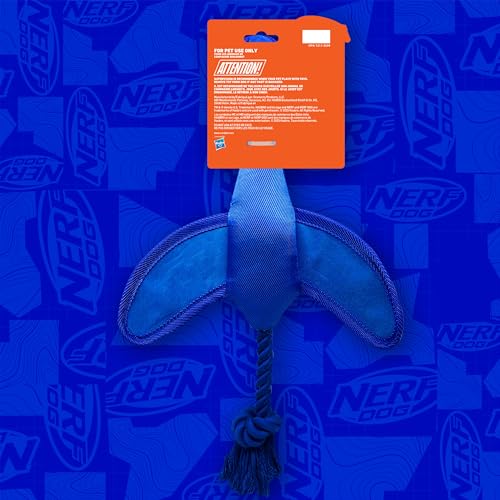 Nerf Dog Large Nylon Launching Duck/Blue/Green - color: Blue/Green