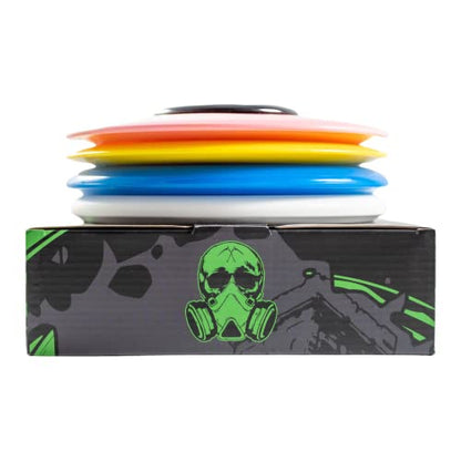 Doomsday Prepper Disc Golf Set | 4 Discs with Mini Starter Set with Putter, Midrange, and Two Drivers