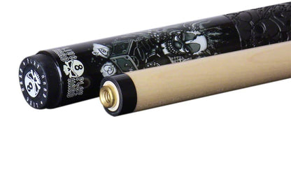 Players Pool Cue Stick - Live Hard Series Killer Klown Edition D-CN
