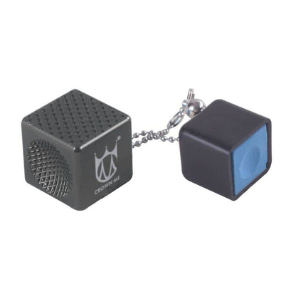 CROWN ME Billiard Billiard Pool Cue Tip Tool Cube, Cube tip Tool,Billiard Chalk Holder, cue tip Repair Tool, Billiard cue Accessories