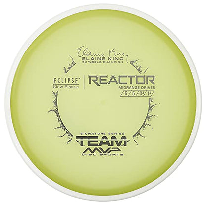 MVP Disc Sports Eclipse Glow 2.0 Reactor Disc Golf Midrange - size: 175-180g
