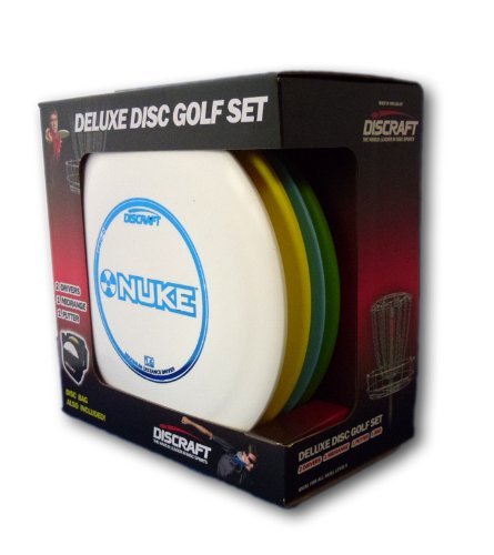 Discraft Deluxe Disc Golf Set (4 Disc and Bag) by Discraft