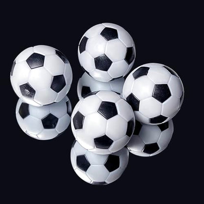 Tenalleys 8 Pack Table Soccer Foosballs 1.42 Inch Replacement Balls Soccer Game Table Soccer Balls Foosball Accessory