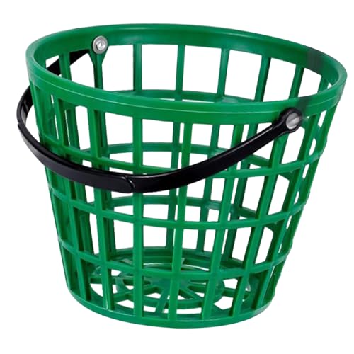 Kisangel Golf Container Handle Golfs Basket for Outdoor Practice Lightweight Design for Driving Ranges and