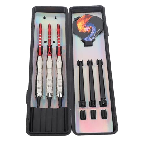 aqxreight Soft Tip, Professional 3PCS Plastic Tip Set with Aluminum Shafts for Electronic Dartboard Games, Indoor Throwing for Beginners & Experts, Safe & -Slip Grip