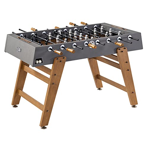 Hall of Games Foosball Tables Multiple Styles, Soccer with Durable & Stylish Designs with Tabletop Sports Soccer Balls, Perfect for Family Game Rooms | Multiple Styles - style: 56" - Kinwood