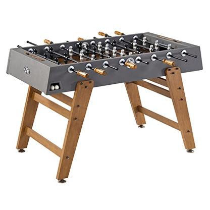 Hall of Games Foosball Tables Multiple Styles, Soccer with Durable & Stylish Designs with Tabletop Sports Soccer Balls, Perfect for Family Game Rooms | Multiple Styles - style: 56" - Kinwood