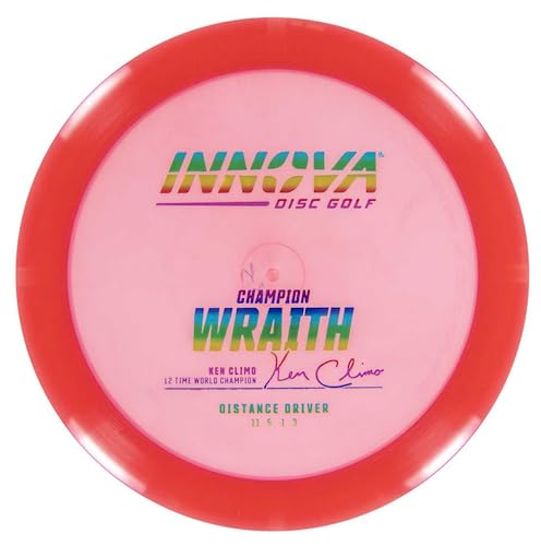 Innova Champion Wraith Disc Golf Driver – Distance Driver for Disc Golf (Colors Will Vary) - size: 173-175g