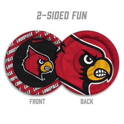YouTheFan NCAA Louisville Cardinals Flimzee Bean-Bag Flying Disc - style: Louisville Cardinals