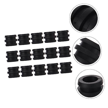 Hemoton 15pcs Foosball Table Bearing Rods Plastic Replacement Bushings for Soccer Game Accessories Compact and Wear-Resistant Design for -Term Use